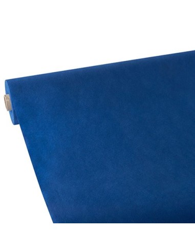 Toalhas de mesa papel não tecido cor azul escuro 25 m x 1,18 m