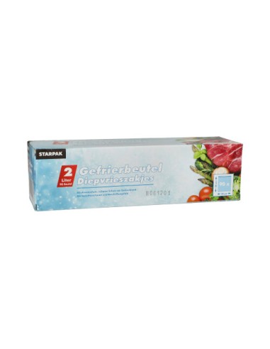 Bolsas de congelación zip 1 lt Super Paco caja 20 unidades - Supermercados  DIA