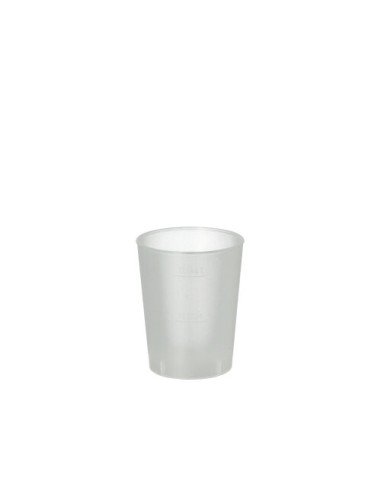 Vasos para chupito reutilizables plástico glaseado PP 40 ml