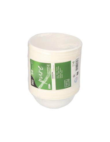 Tigelas cana de açúcar cor branco redondo 200ml