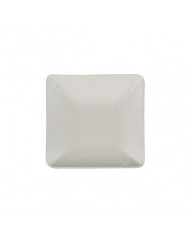 Pequenos pratos cana açúcar quadrado branco fingerfood Pure 6,5 cm x 6,5 cm