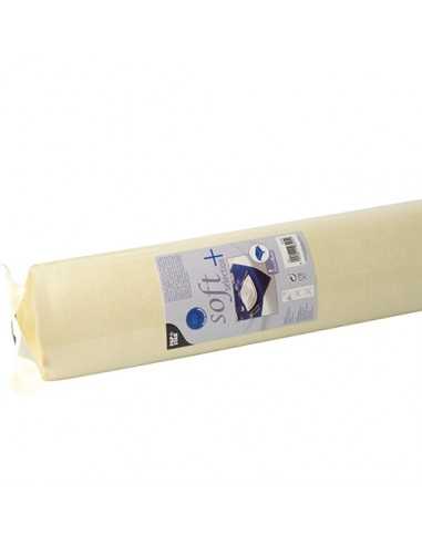 Mantel papel aspecto tela color champan Soft Selection Plus 25 x 0,9 m
