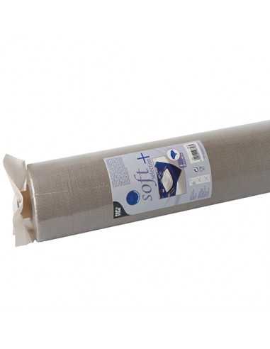 Mantel papel aspecto tela gris Soft Selection Plus 25 x 1,18 m