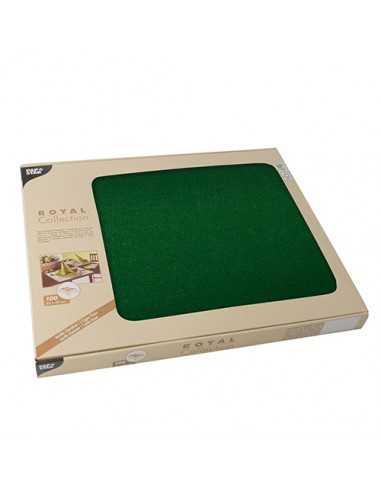 Jogos americanos papel verde escuro Royal Collection 30 x 40 cm