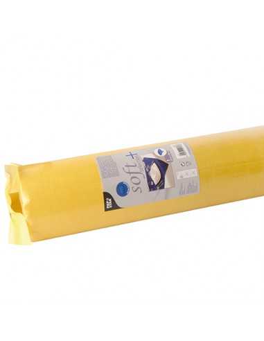 Mantel papel aspecto tela amarillo Soft Selection Plus 25 x 1,18 m