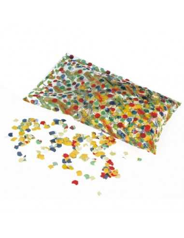 Bolsa de confetis papel  de colores surtidos 100 gr.