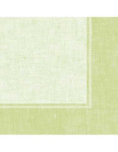Guardanapos papel decorados Royal Collection 40 x 40 cm verde claro Linum