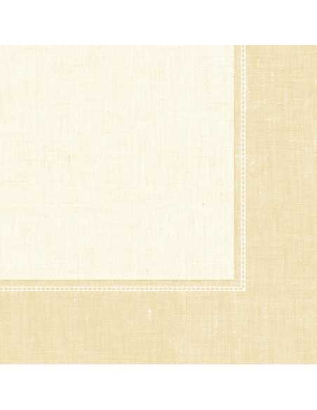 Servilletas papel decoradas Royal Collection Linum Champan 40 x 40 cm