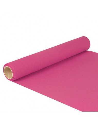 Camino de mesa papel color rosa fucsia 5 m x 40cm Royal Collection