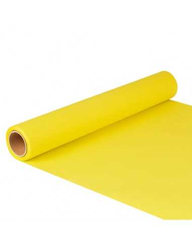 Camino de mesa papel color amarillo 5 m x 40 cm Royal Collection