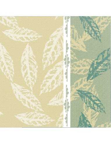 Guardanapos de papel decorados Royal Collection Autumn verde 40 x 40 cm