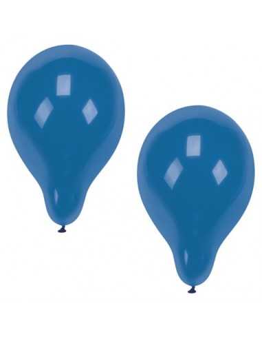 Balões cor azul decoração de festas de Ø 25 cm