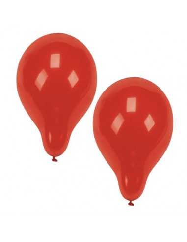 Balões para festas cor vemelho Ø 25 cm
