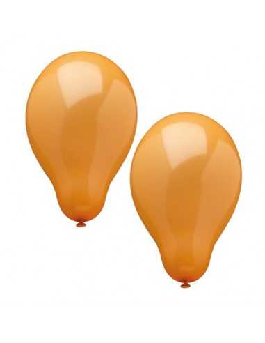 Balões para festas Ø 25 cm cor laranja