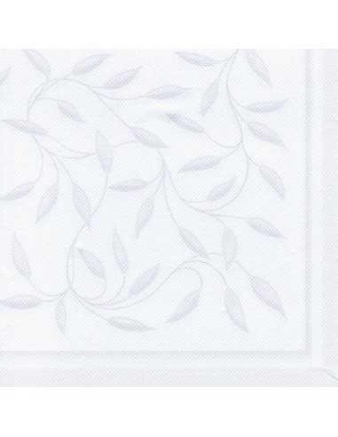 Servilletas de papel decoradas color blanco Royal Collection 40 x 40 cm New Mediterran