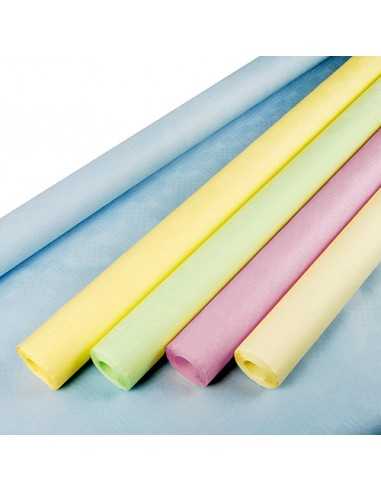 Rollos mantel papel surtido color pastel gofrado damasco 8 x 1m