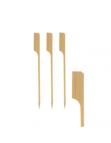 Brochetas de madera para tapas de bambú de 9cm Golf