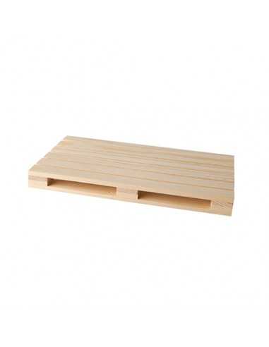 Travessas de madeira para serviço fingerfood 12 x 20 x 2 cm