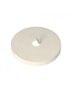 Tapas para vasos cartón blanco con agujero compostables Ø 9 cm Pure