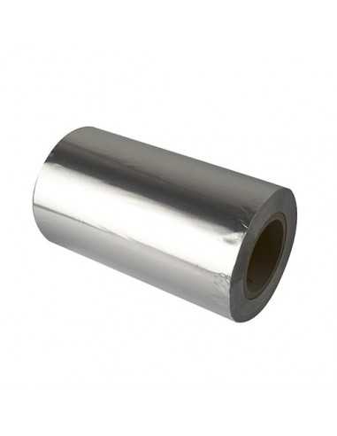 Rollo aluminio para termosellado bandejas menú compostables 250 mx 24,5 cm