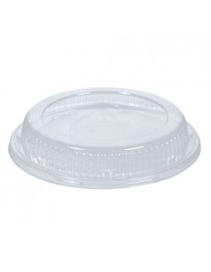Tapas para platos redondos en plástico PET Transparente Ø 22,5