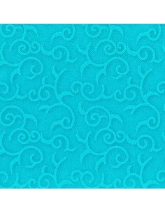 Servilletas papel decoradas color turquesa 40 x 40 cm Royal Collection Casali