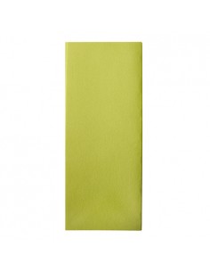 Servilletas papel calidad airlaid aspecto tela verde kiwi 1/8
