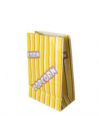 Bolsas para palomitas papel antigrasa decoradas Popcorn 2.5 l