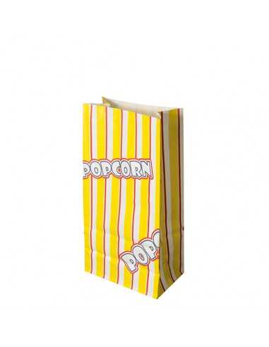 Bolsas para palomitas papel antigrasa 20,5 x 10,5 x 6 cm Popcorn