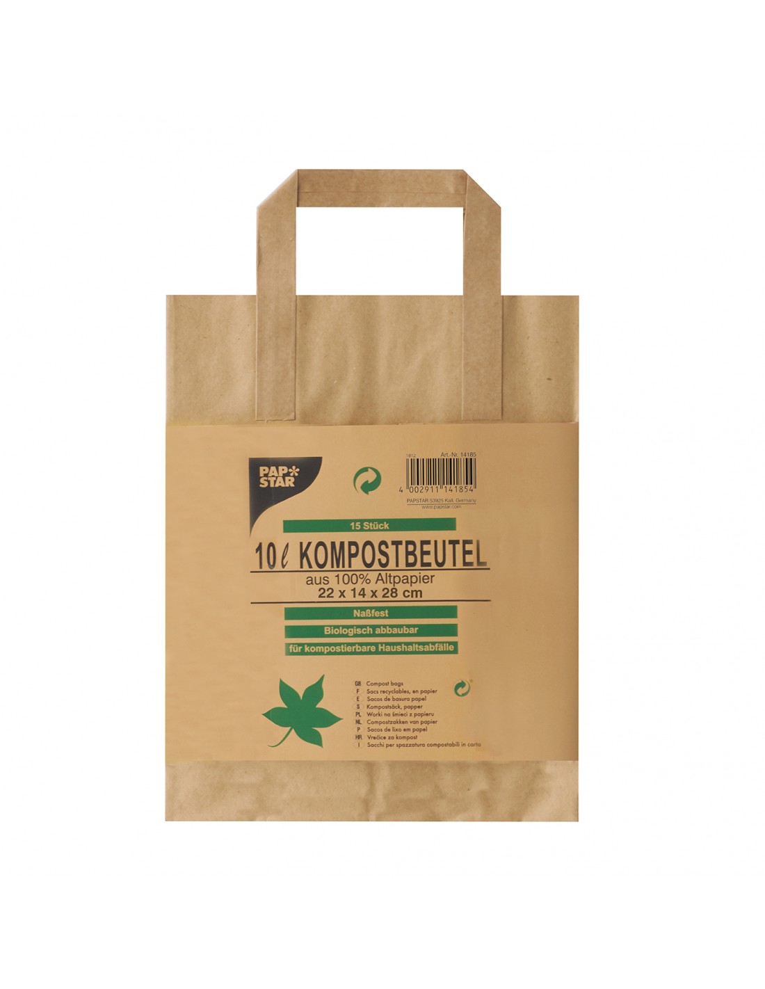 Natur-Bag de 3 galones - Bolsas compostables biodegradables para desechos  de alimentos